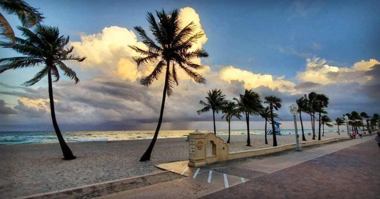 Palma-hollywood Beach-private Pool & Beachwalk!